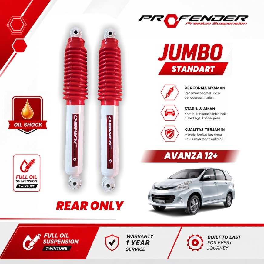 PROFENDER JUMBO OIL SHOCK TOYOTA AVANZA 12+