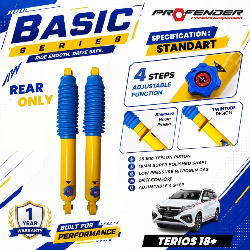 PROFENDER BASIC SERIES 4 STEP DAIHATSU TERIOS 18+