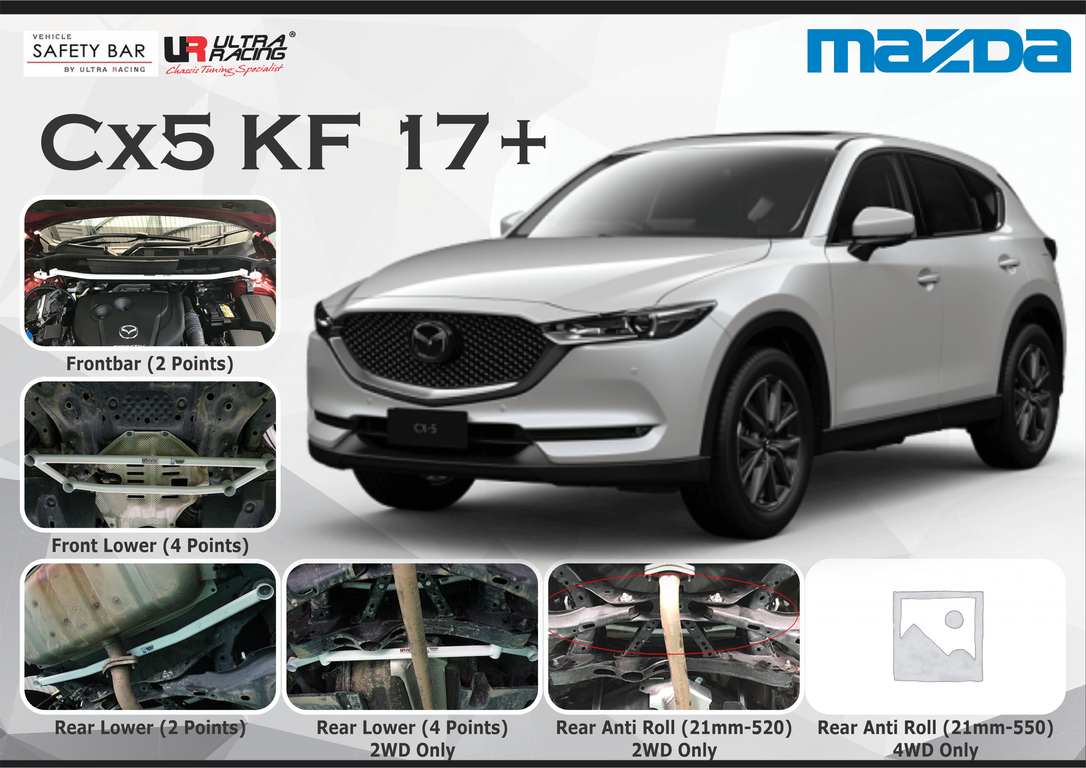 ULTRA RACING STABILISER BAR MAZDA CX5 KF 17+