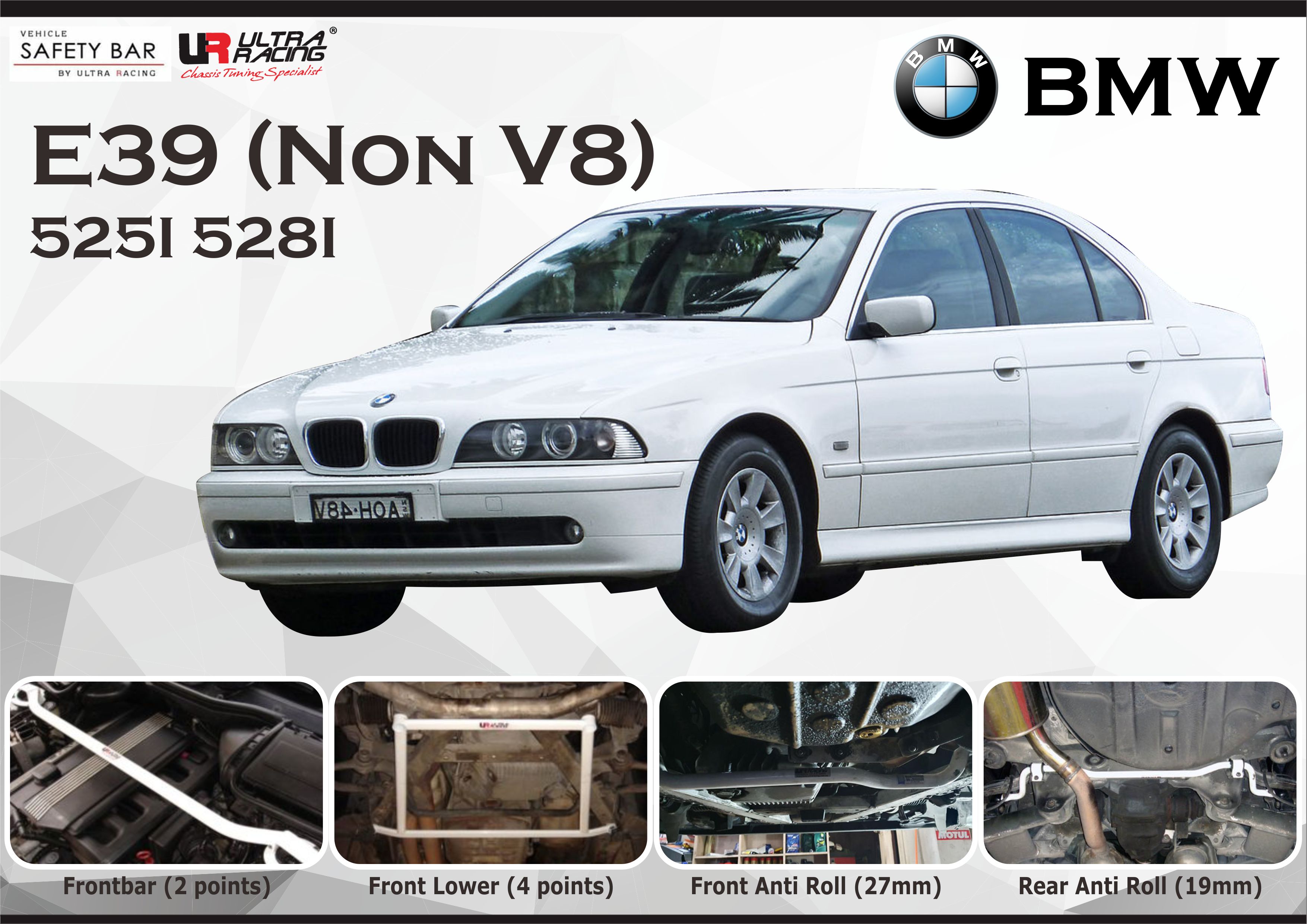 ULTRA RACING STABILISER BAR BMW E39 NON V8