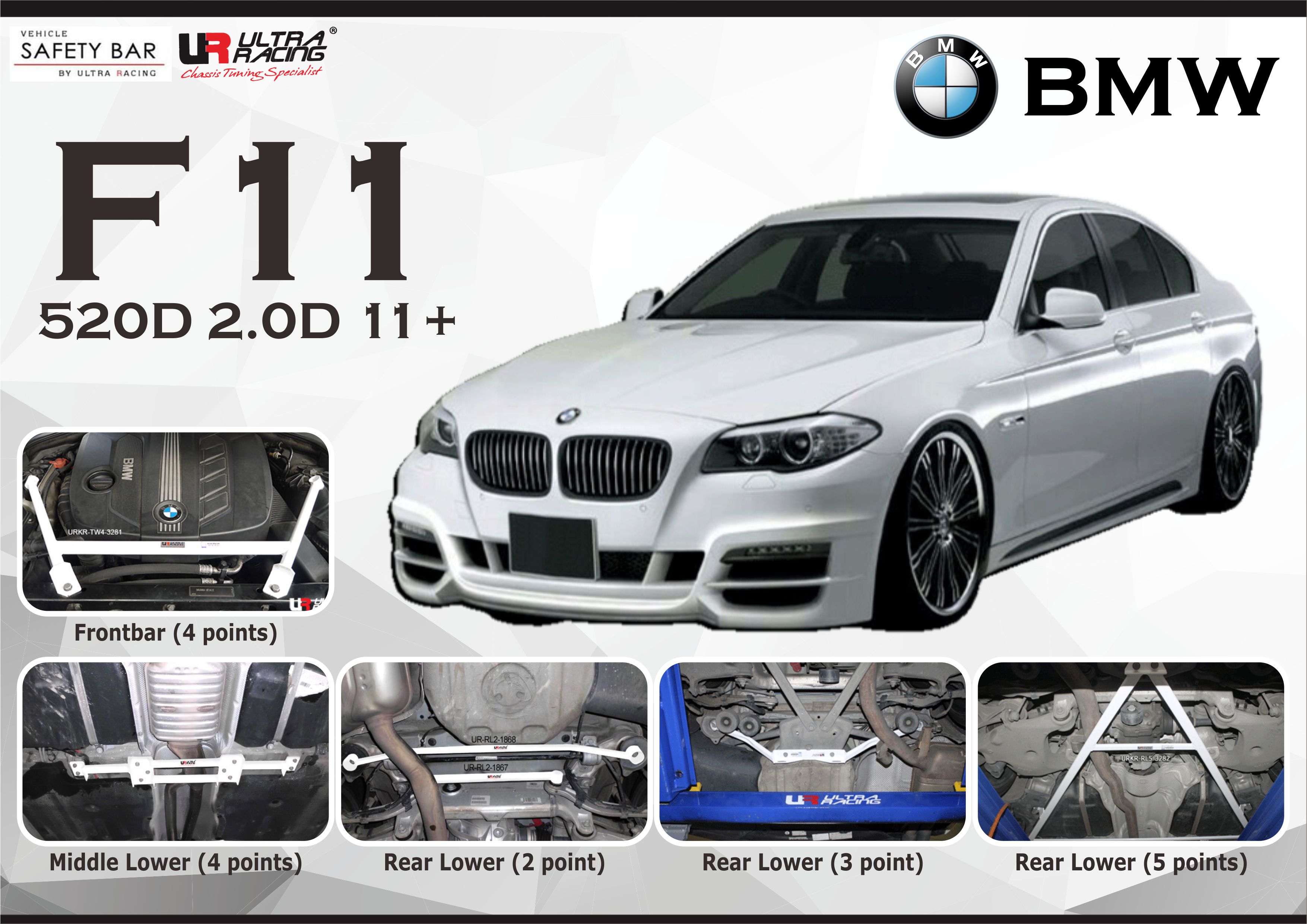 ULTRA RACING STABILISER BAR BMW F11