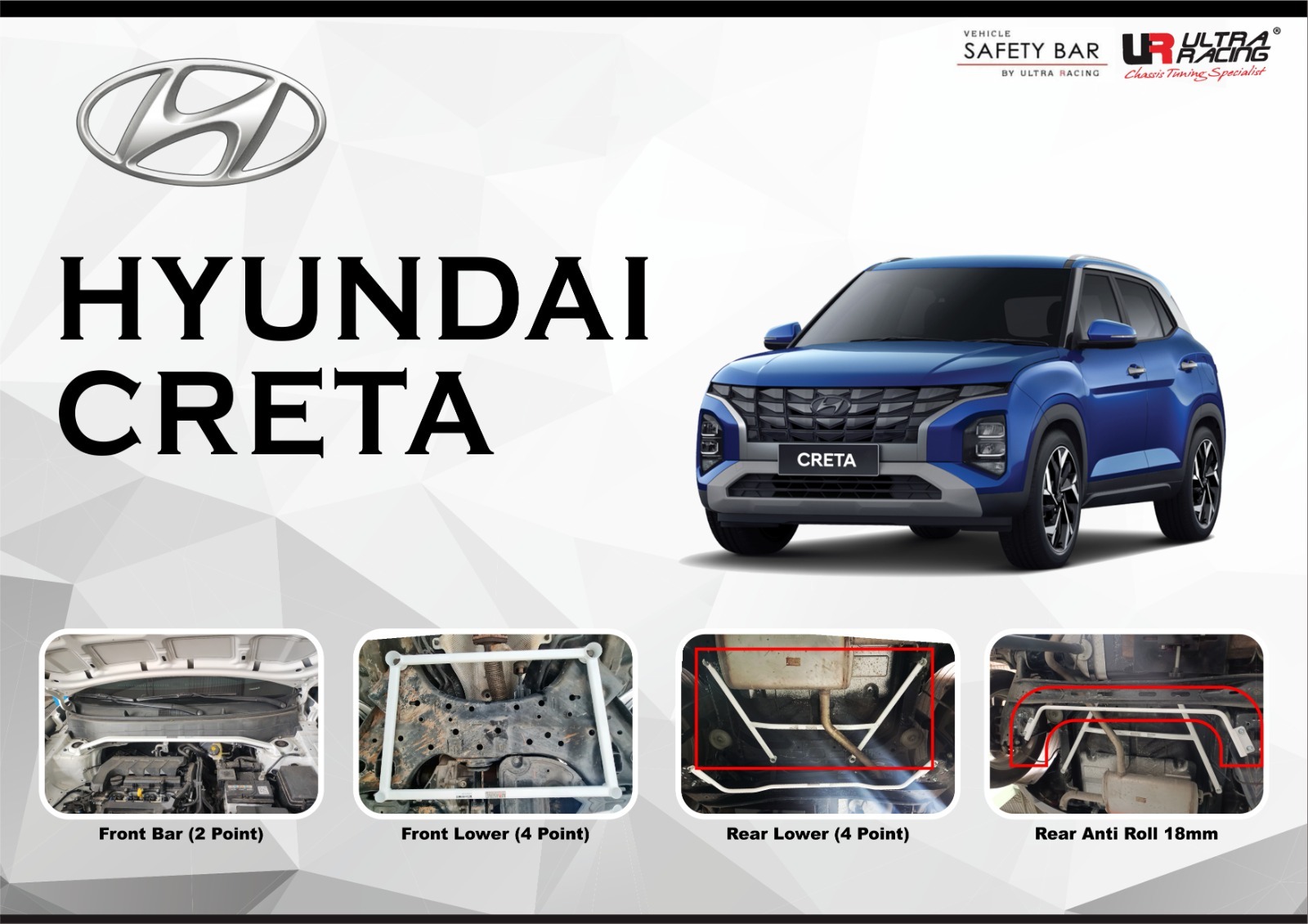 ULTRA RACING STABILISER BAR HYUNDAI CRETA 21+