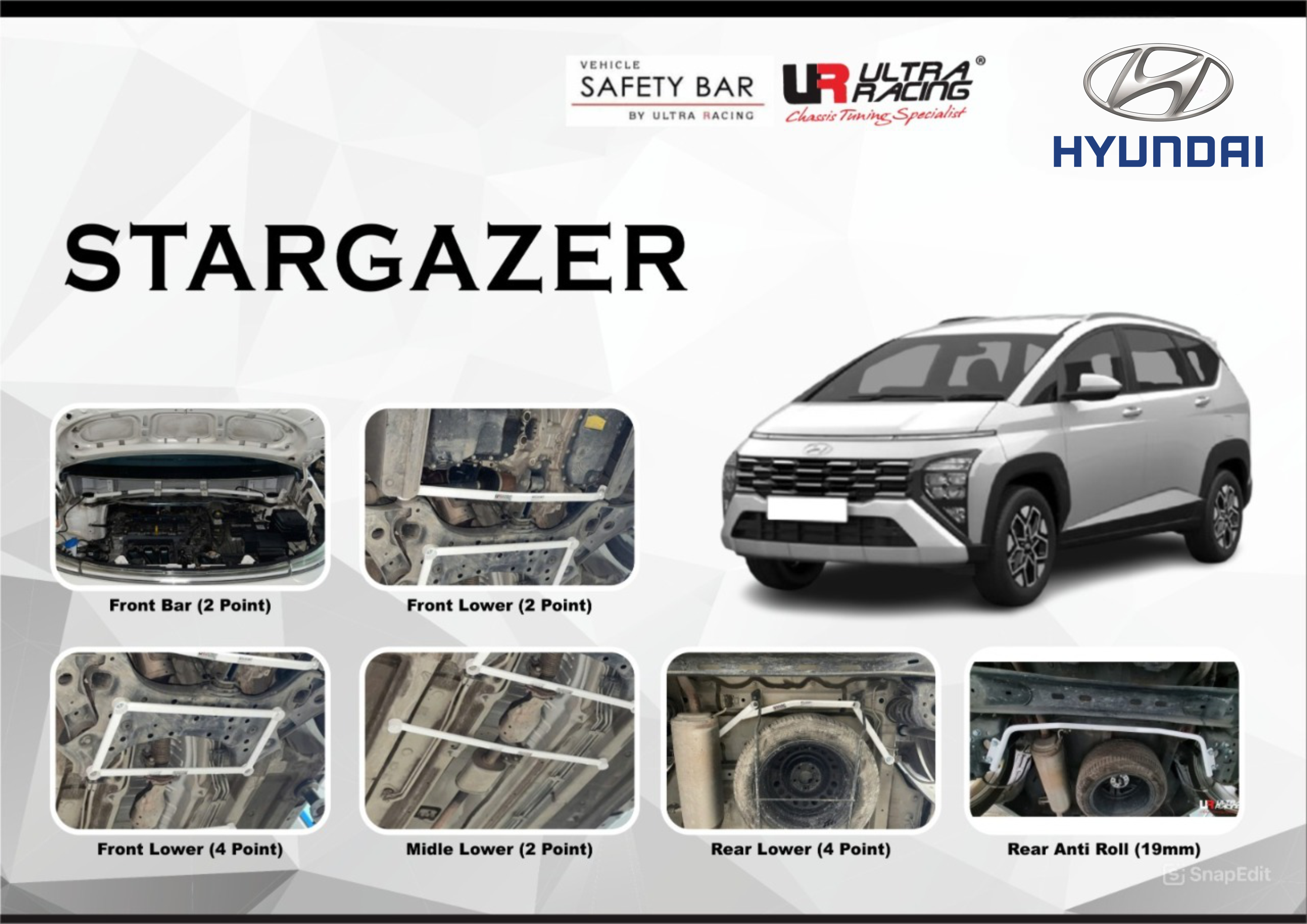 ULTRA RACING STABILISER BAR HYUNDAI STARGAZER 22+