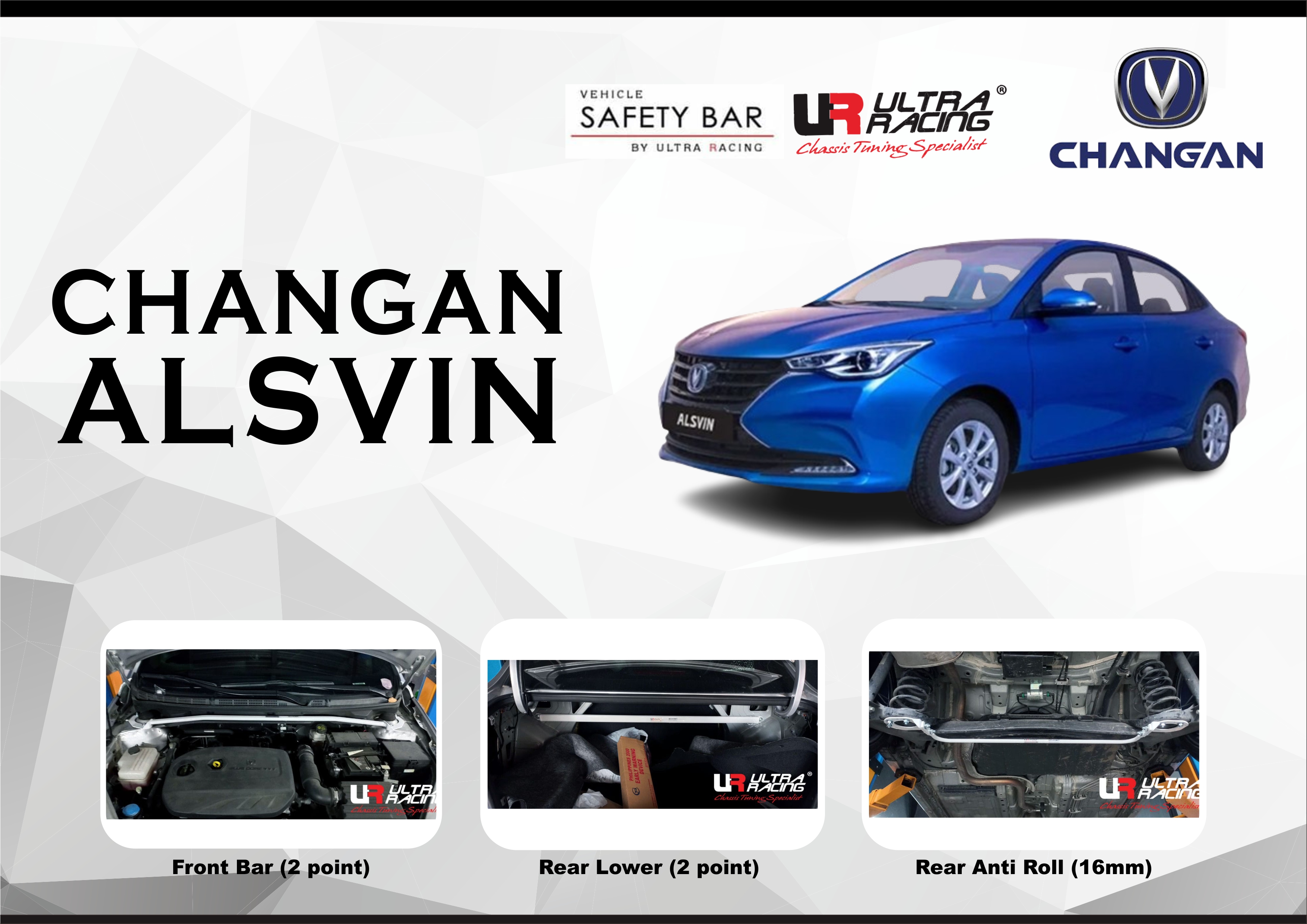 ULTRA RACING STABILISER BAR CHANGAN ALSVIN