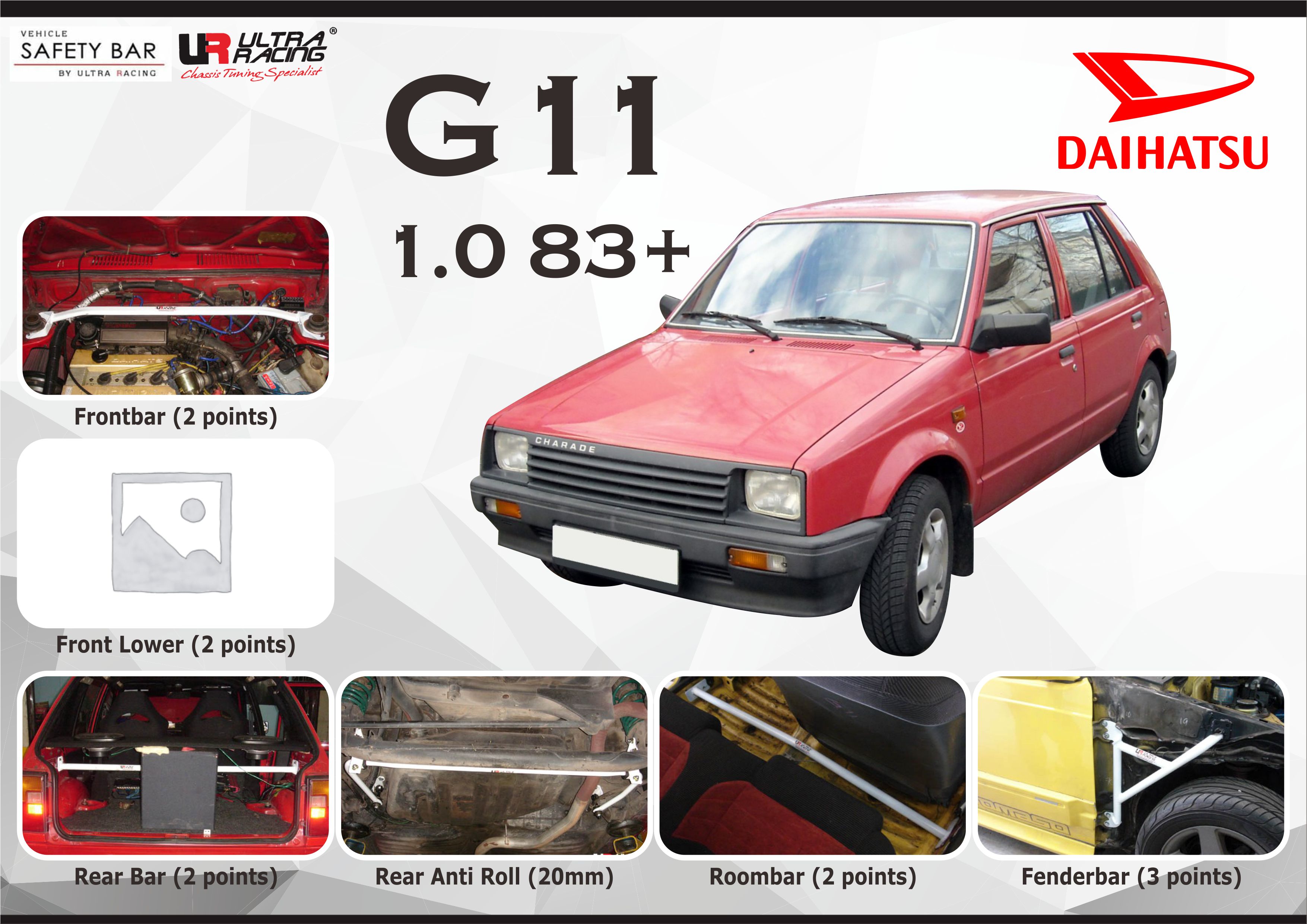 ULTRA RACING STABILISER BAR DAIHATSU G11