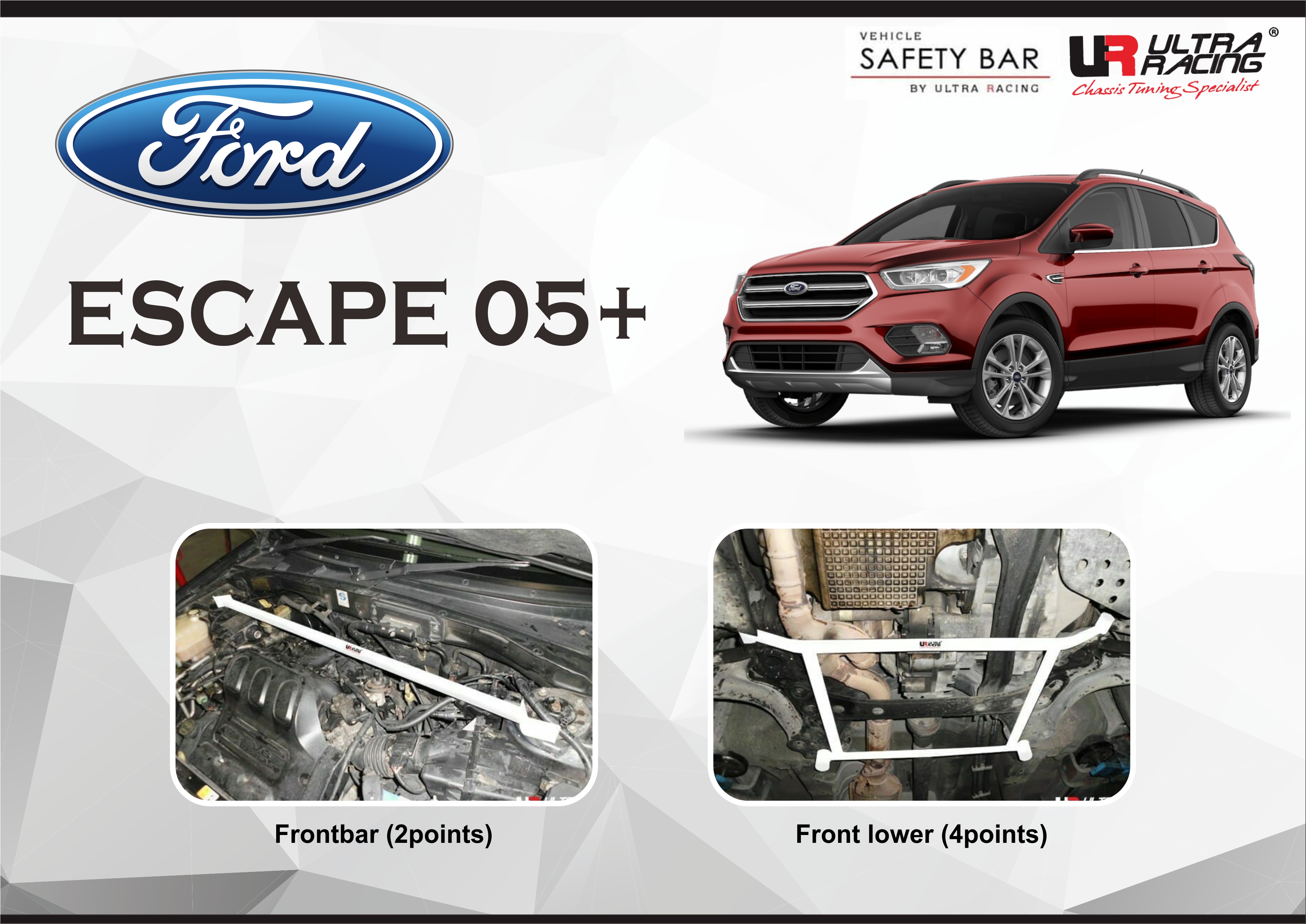ULTRA RACING STABILISER BAR FORD ESCAPE 05+