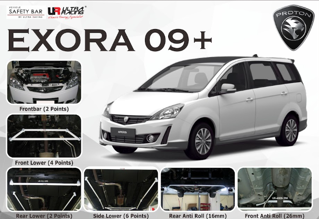 ULTRA RACING STABILISER BAR PROTON Exora 09+