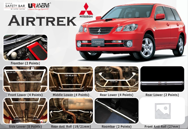 ULTRA RACING STABILISER BAR MITSUBISHI Airtrek 