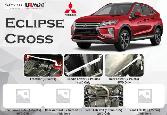 ULTRA RACING STABILISER BAR MITSUBISHI Eclipse Cross 18+