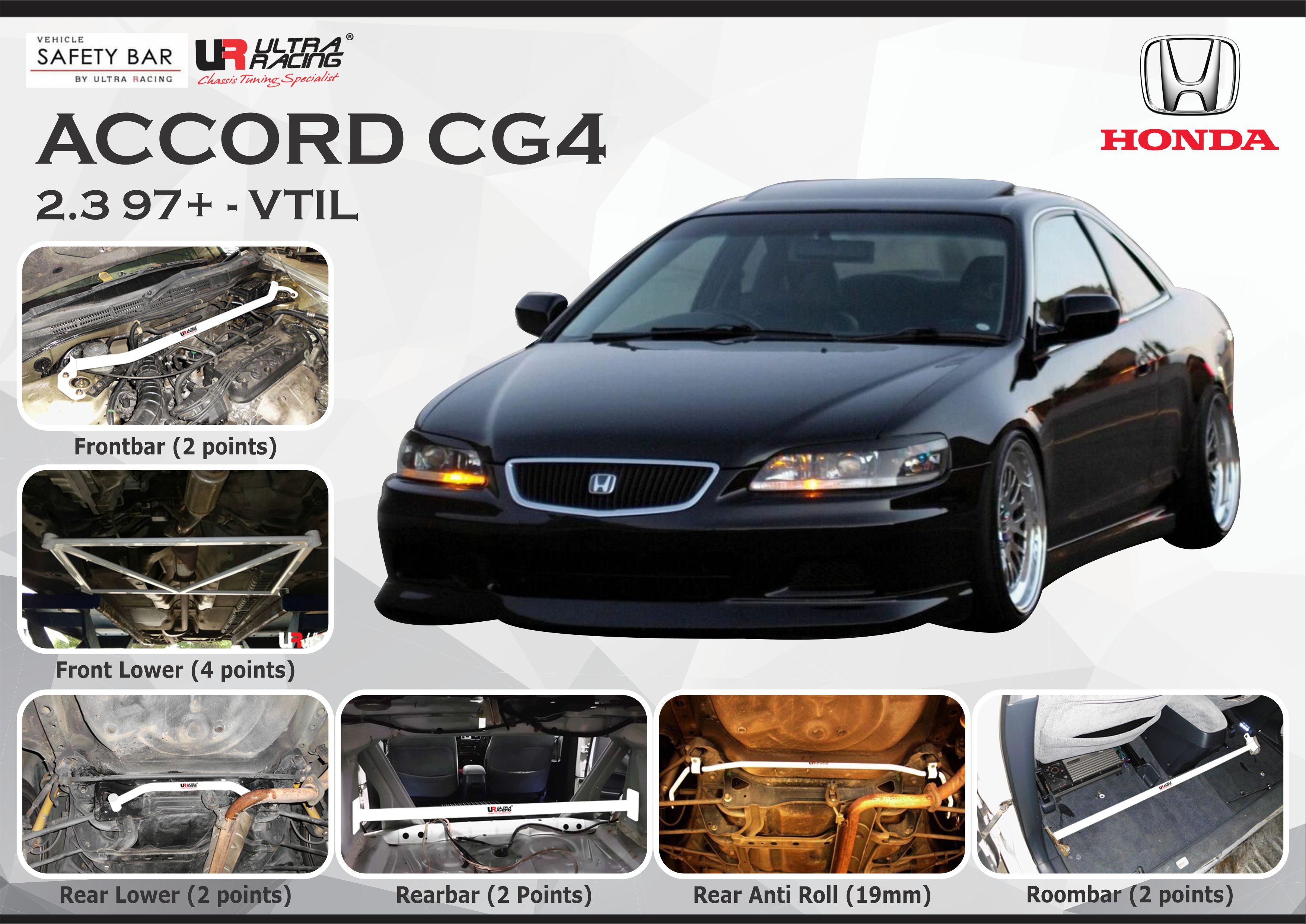ULTRA RACING STABILISER BAR HONDA ACCORD CG4