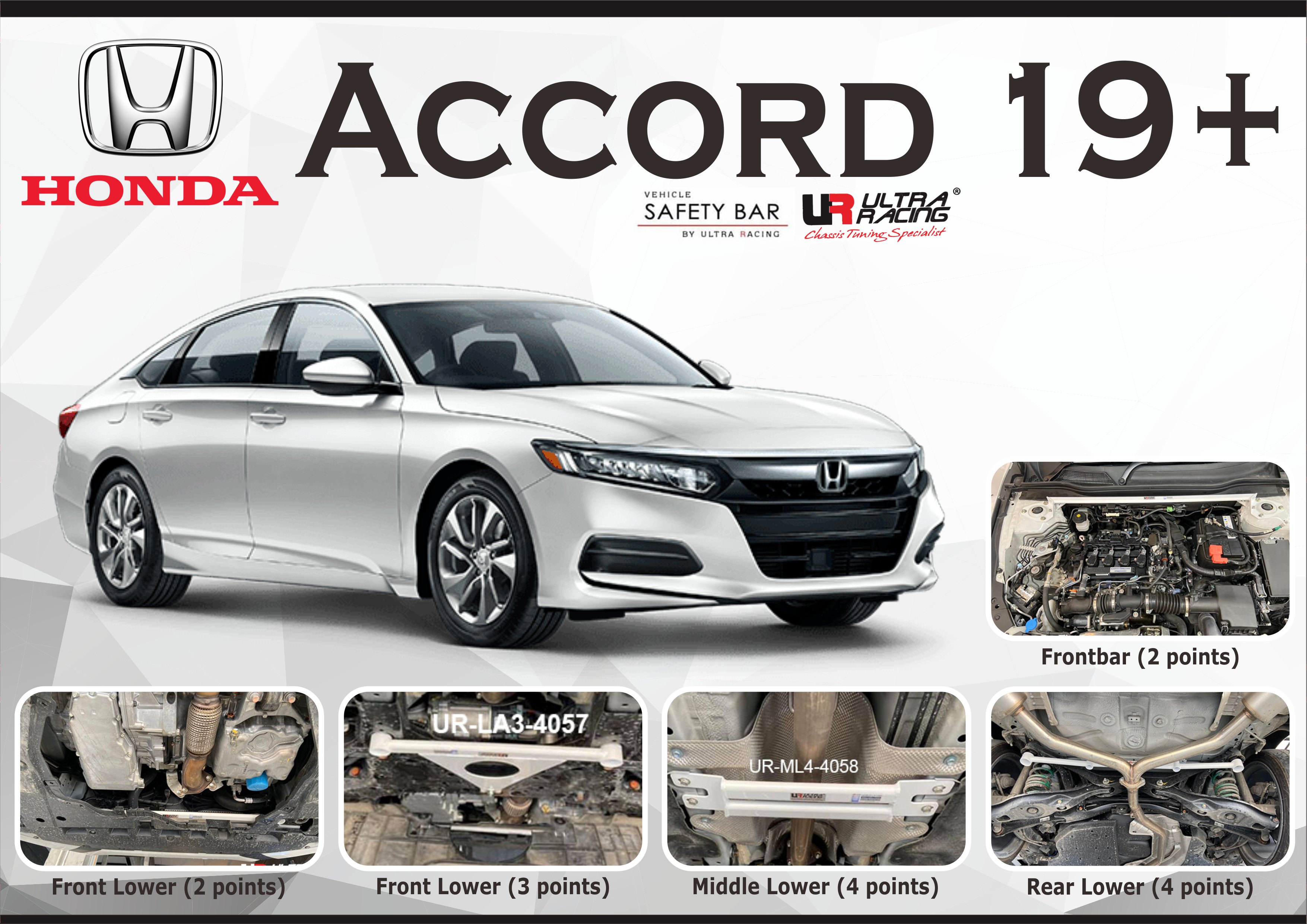 ULTRA RACING STABILISER BAR HONDA ACCORD 19+