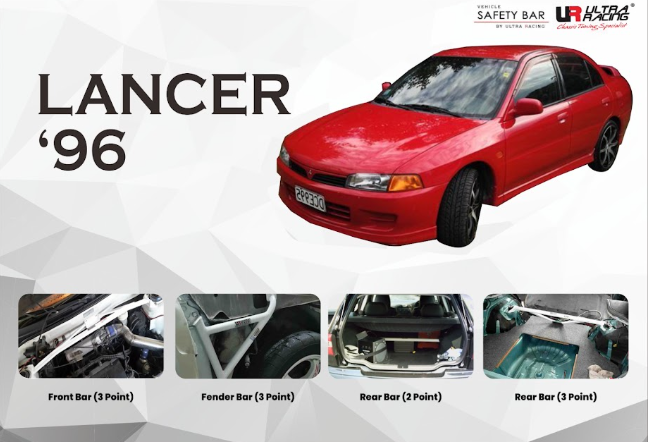 ULTRA RACING STABILISER BAR MITSUBISHI Lancer 96+