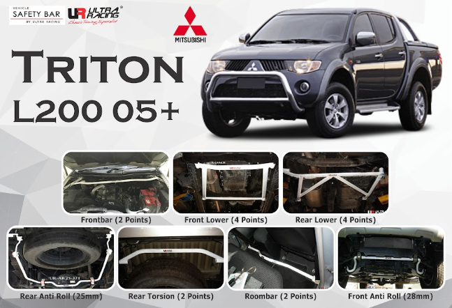 ULTRA RACING STABILISER BAR MITSUBISHI Triton L200 05+