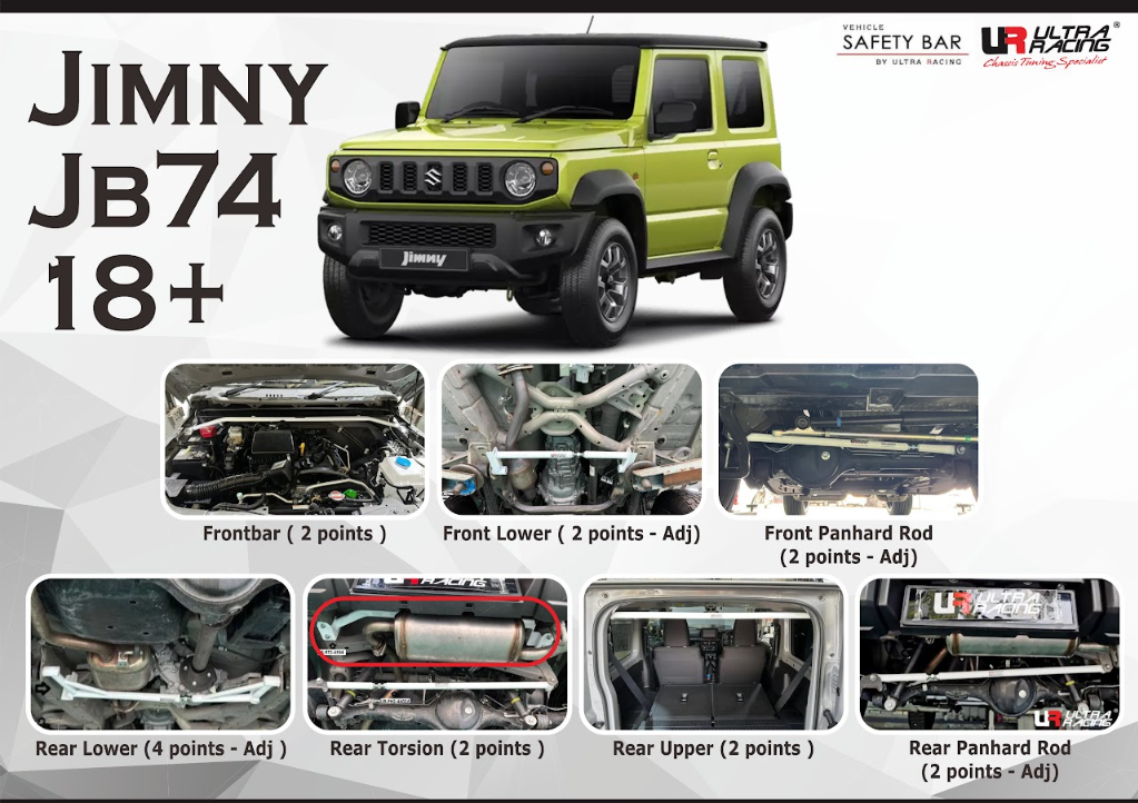 ULTRA RACING STABILISER BAR SUZUKI JIMNY