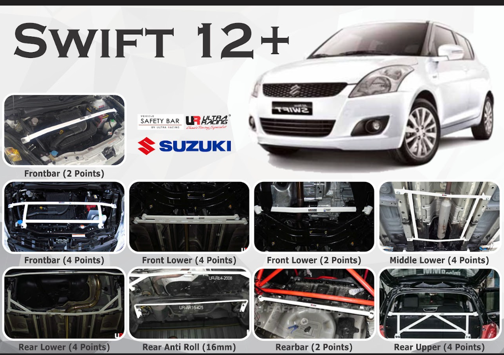 ULTRA RACING STABILISER BAR SUZUKI SWIFT 12+