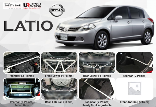 ULTRA RACING STABILISER BAR NISSAN Latio