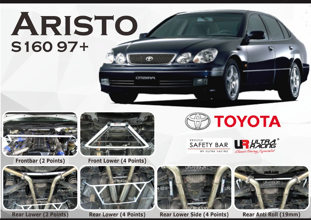 ULTRA RACING STABILISER BAR TOYOTA ARISTO