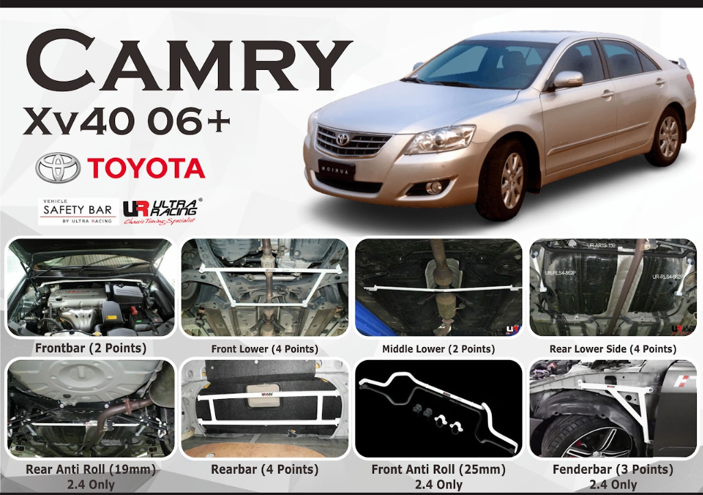 ULTRA RACING STABILISER BAR TOYOTA CAMRY XV40 06+
