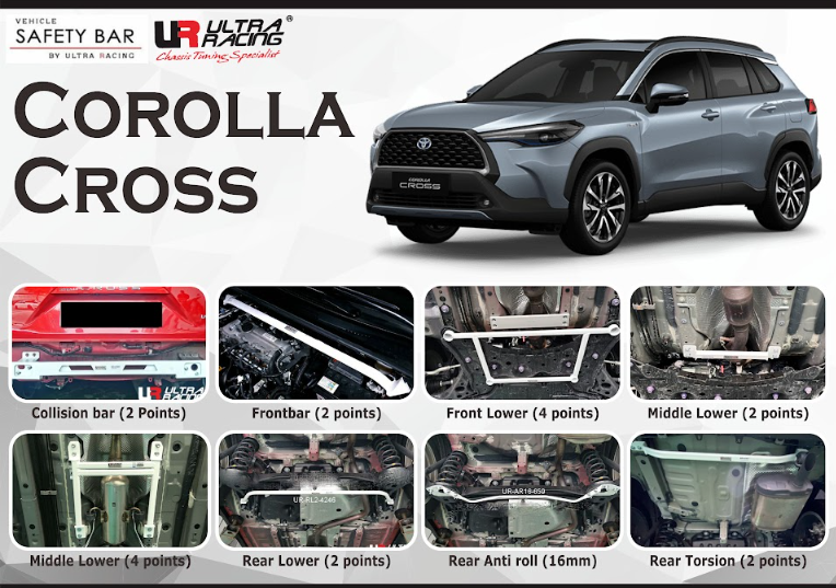 ULTRA RACING STABILISER BAR TOYOTA COROLLA CROSS 20+