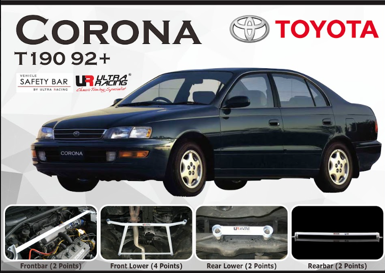 ULTRA RACING STABILISER BAR TOYOTA CORONA AT190 92+