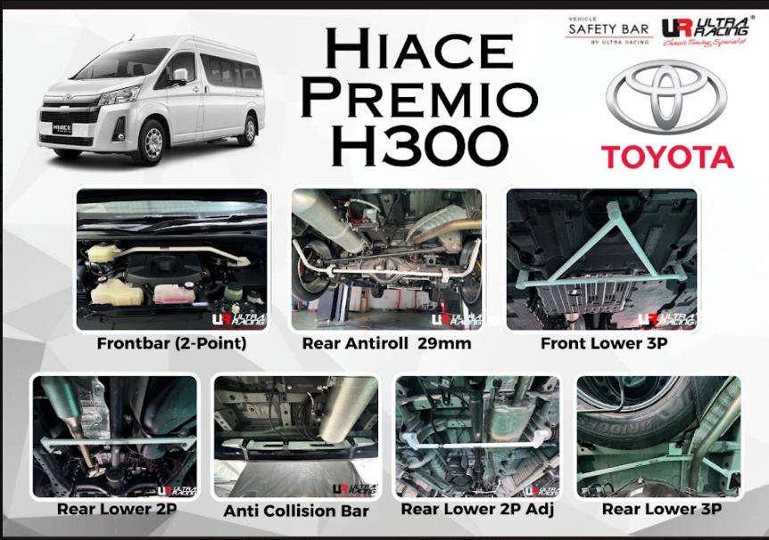 ULTRA RACING STABILISER BAR TOYOTA  HIACE PREMIO