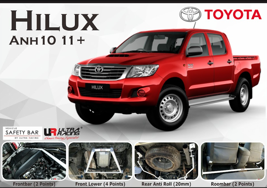 ULTRA RACING STABILISER BAR TOYOTA HILUX VIGO 11+