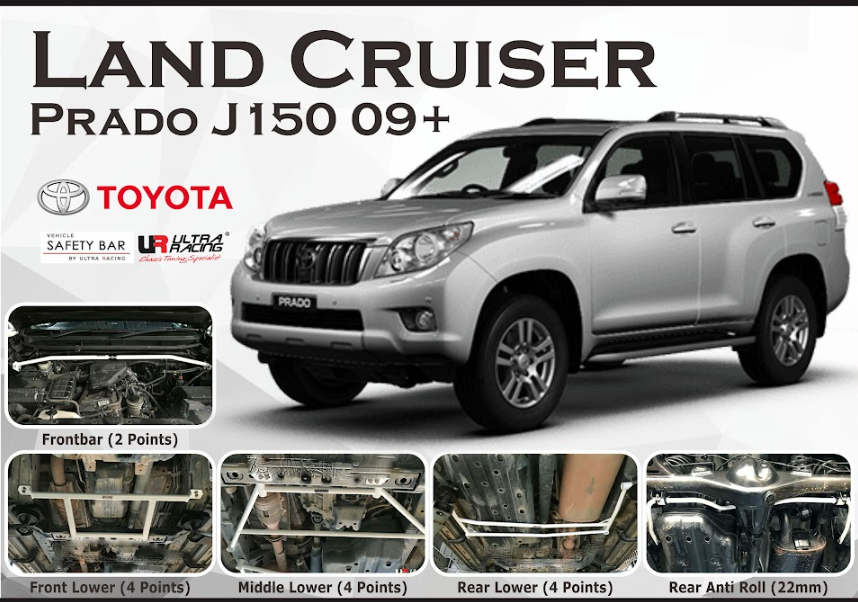 ULTRA RACING STABILISER BAR TOYOTA PRADO J150 09+