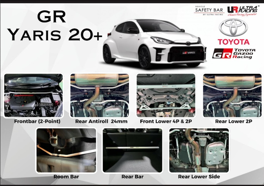 ULTRA RACING STABILISER BAR TOYOTA YARIS GR20+