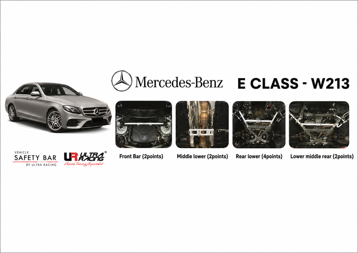 ULTRA RACING STABILISER BAR Mercedes-Benz E300 (W213) 17+ 