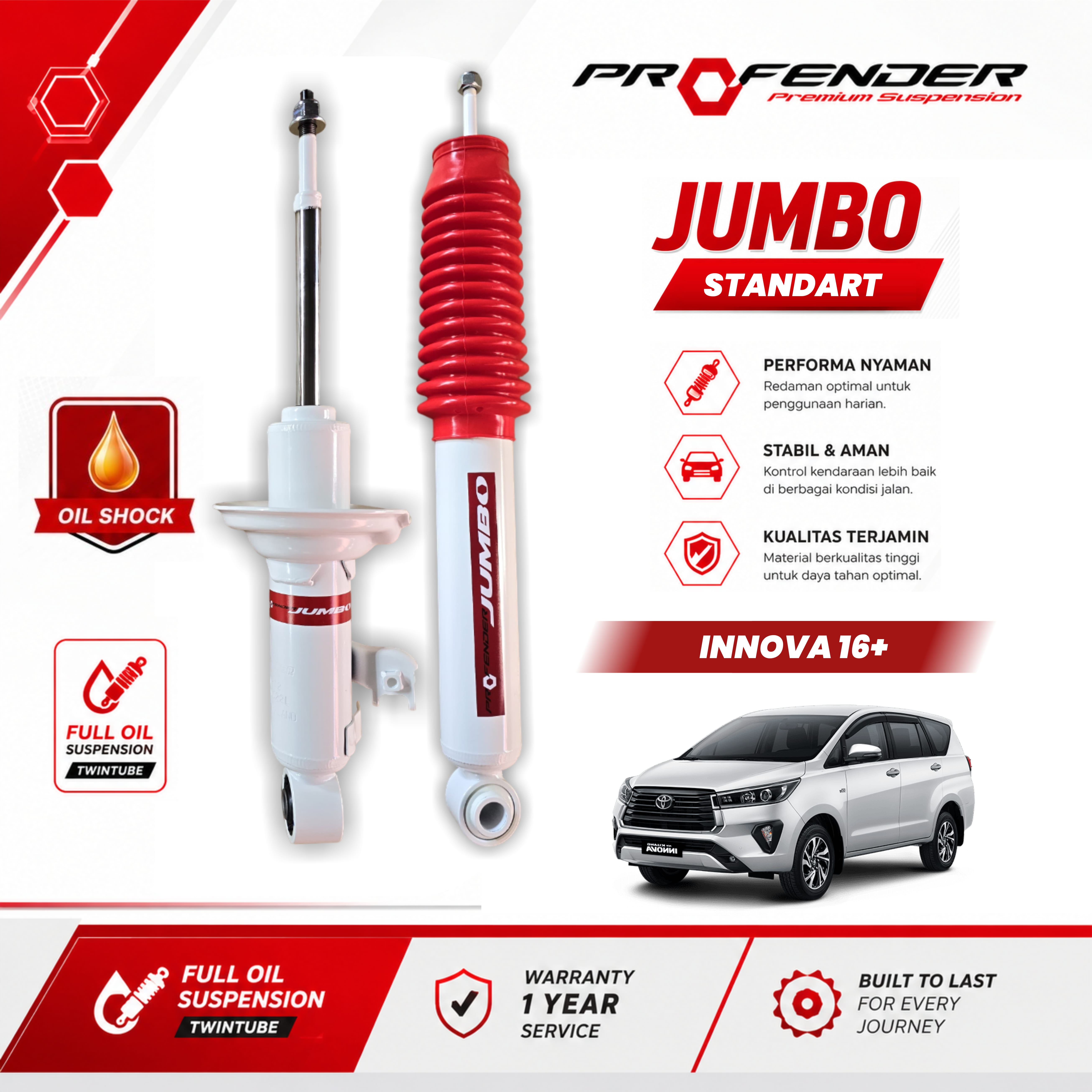 PROFENDER JUMBO OIL TOYOTA INNOVA 16+