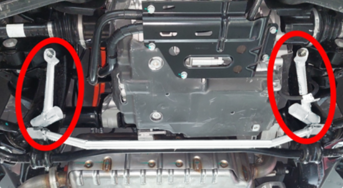 Rear lower side (4points)