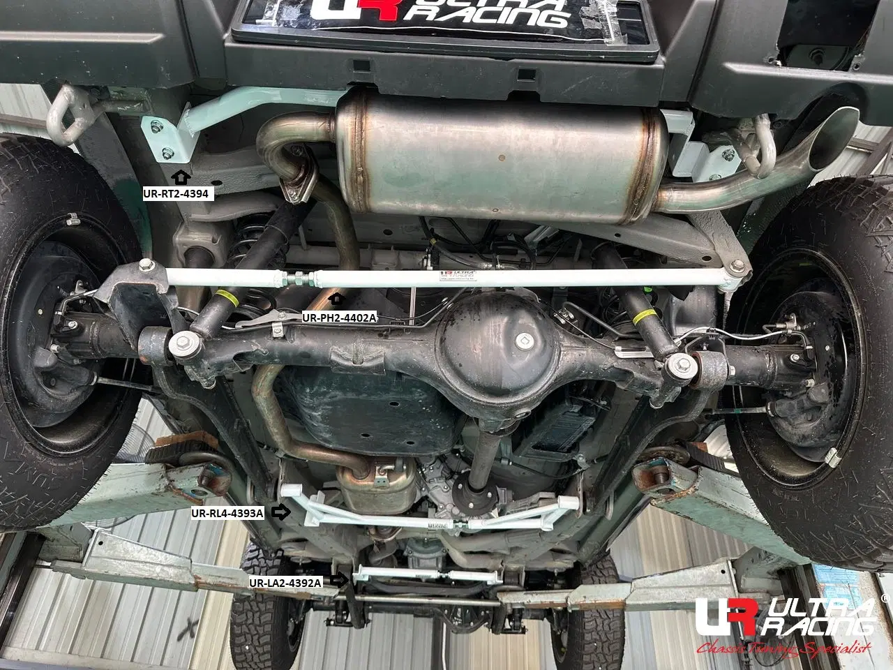 Rear lower (4points-Adj)(3 Doors)